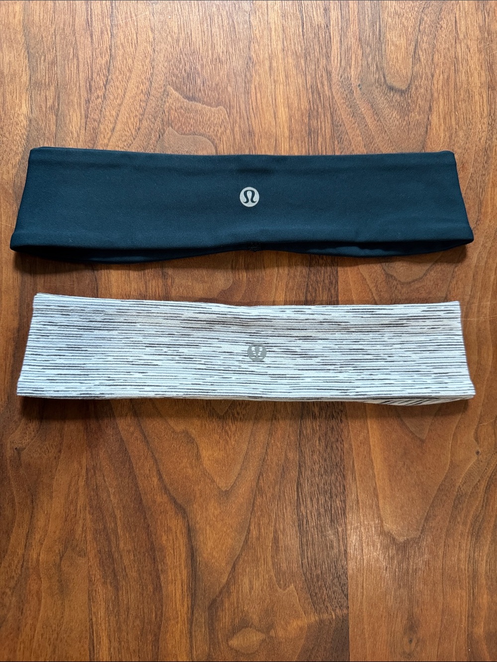 lululemon athletica Headbands - Teal & Heathered White